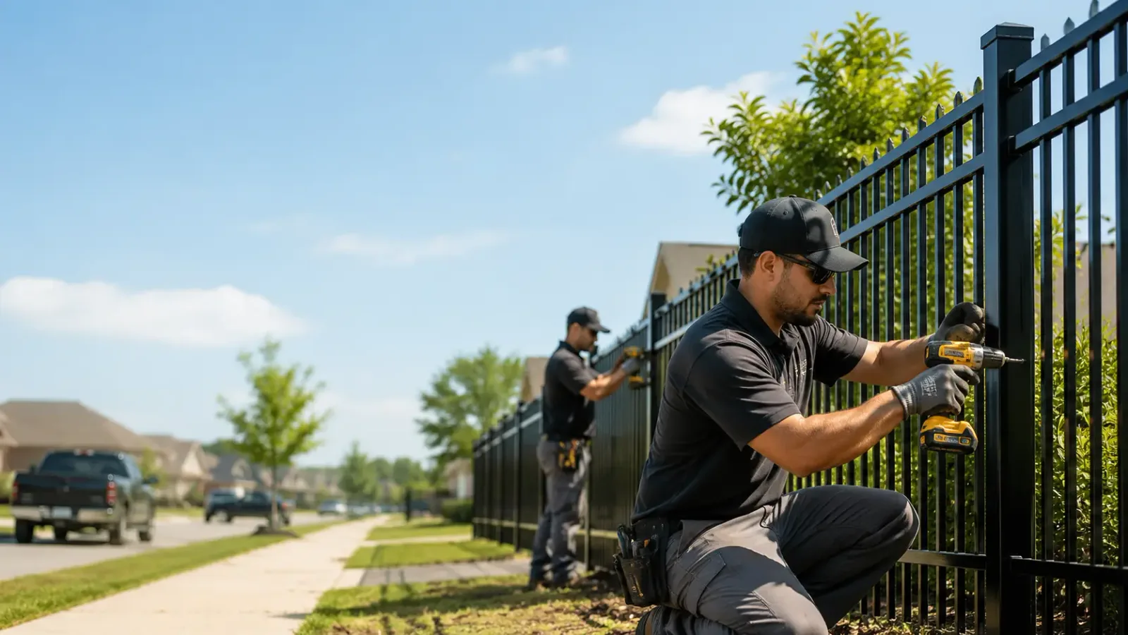 Metal Fence Installation in Webbers Falls, OK
